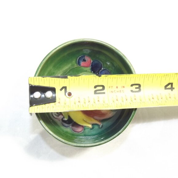 Vintage Moorcroft Pottery Floral Pin Dish - Picture 4 of 9